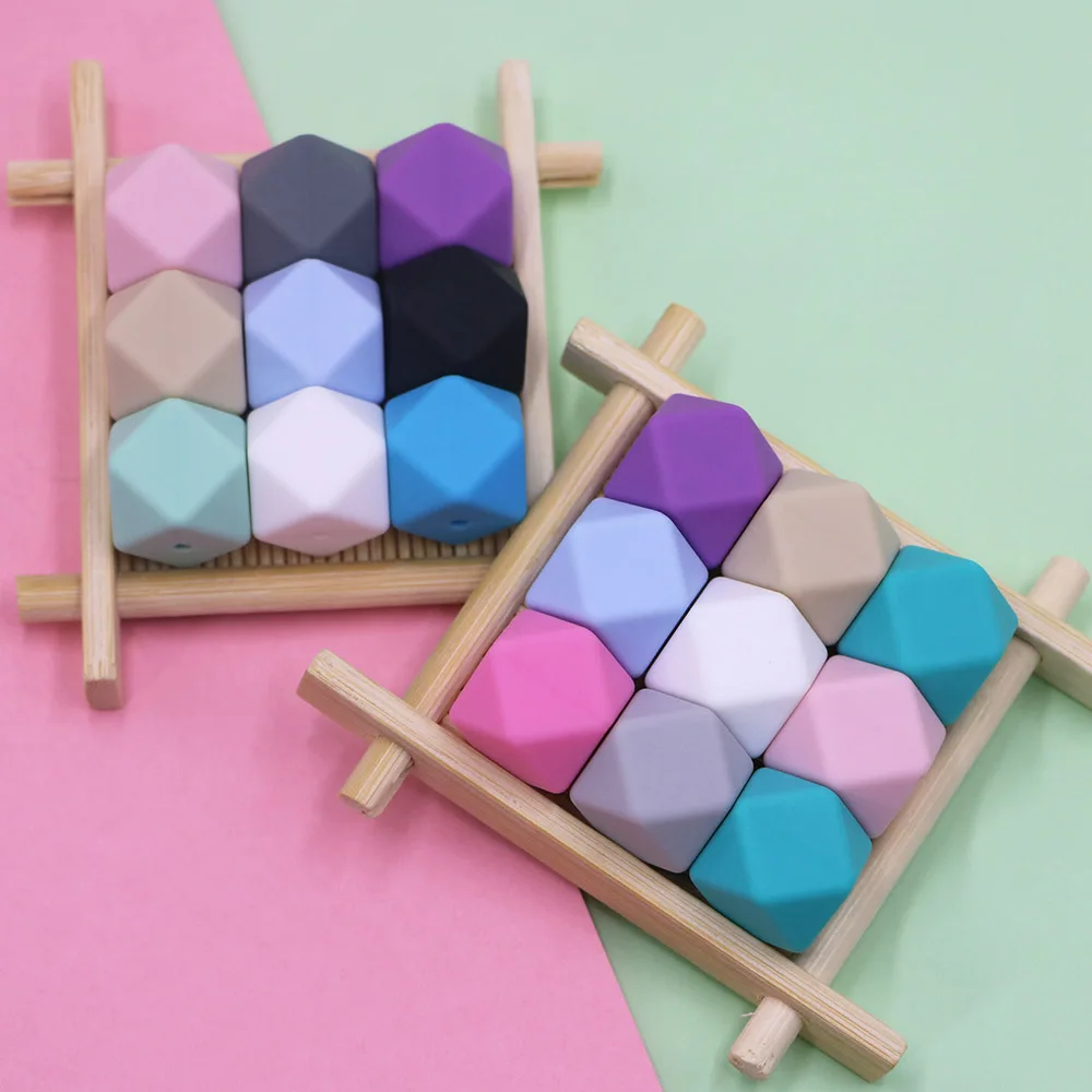 Kovict 17mm 50pcs Hexagon Silicone Beads Food-Grade Silicone DIY Baby Chew Toy Nursing Accessory Teething Necklace Pacifier Chai
Kovict 17mm 50pcs Hexagon Silicone Beads Food-Grade Silicone DIY Baby Chew Toy Nursing Accessory Teething Necklace Pacifier Chai