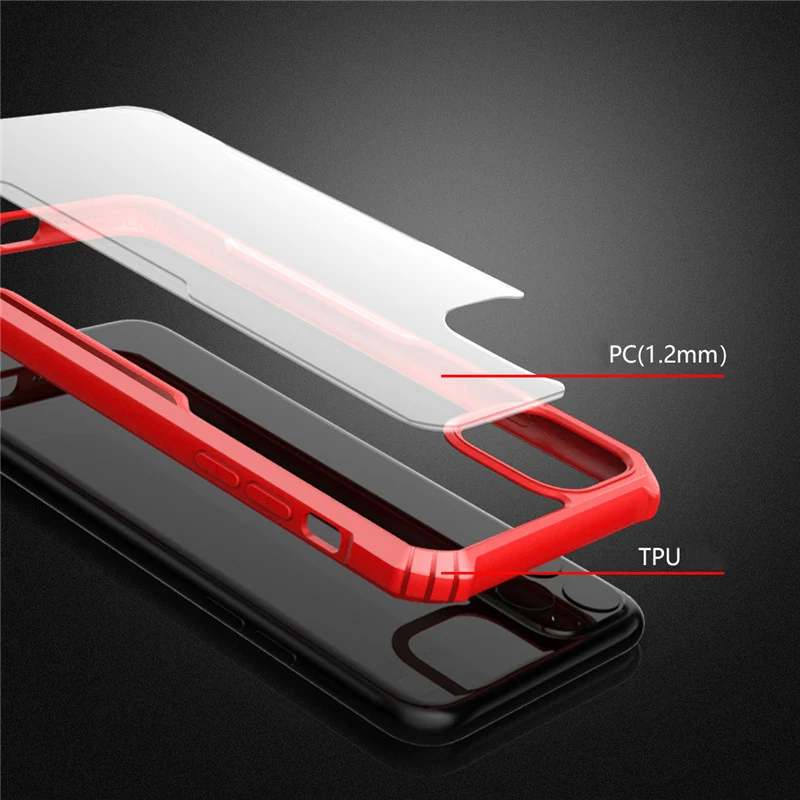 Anti-Knock Acrylic Case for Xiaomi Mi 10 Pro Note A3 CC9E CC9 Pocophone X3 X2 Redmi 9S 9 8 7 Phone Cover | Мобильные телефоны и