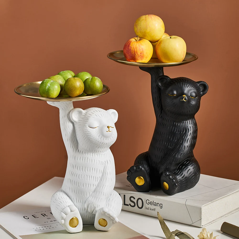 Nordic Style Little Bear Raises Hand Resin Fruit Dish Home Decor Accessories Modern Creative Resin Fruit Dish Desktop Storage
Nordic Style Little Bear Raises Hand Resin Fruit Dish Home Decor Accessories Modern Creative Resin Fruit Dish Desktop Storage