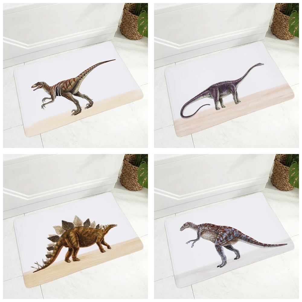 Jurassic Dinosaur Non-Slip Super Soft Flannel 40x60cm Rug Decor Cartoon Wild Animal Floor Door Mat for Hallway Children Room
Jurassic Dinosaur Non-Slip Super Soft Flannel 40x60cm Rug Decor Cartoon Wild Animal Floor Door Mat for Hallway Children Room