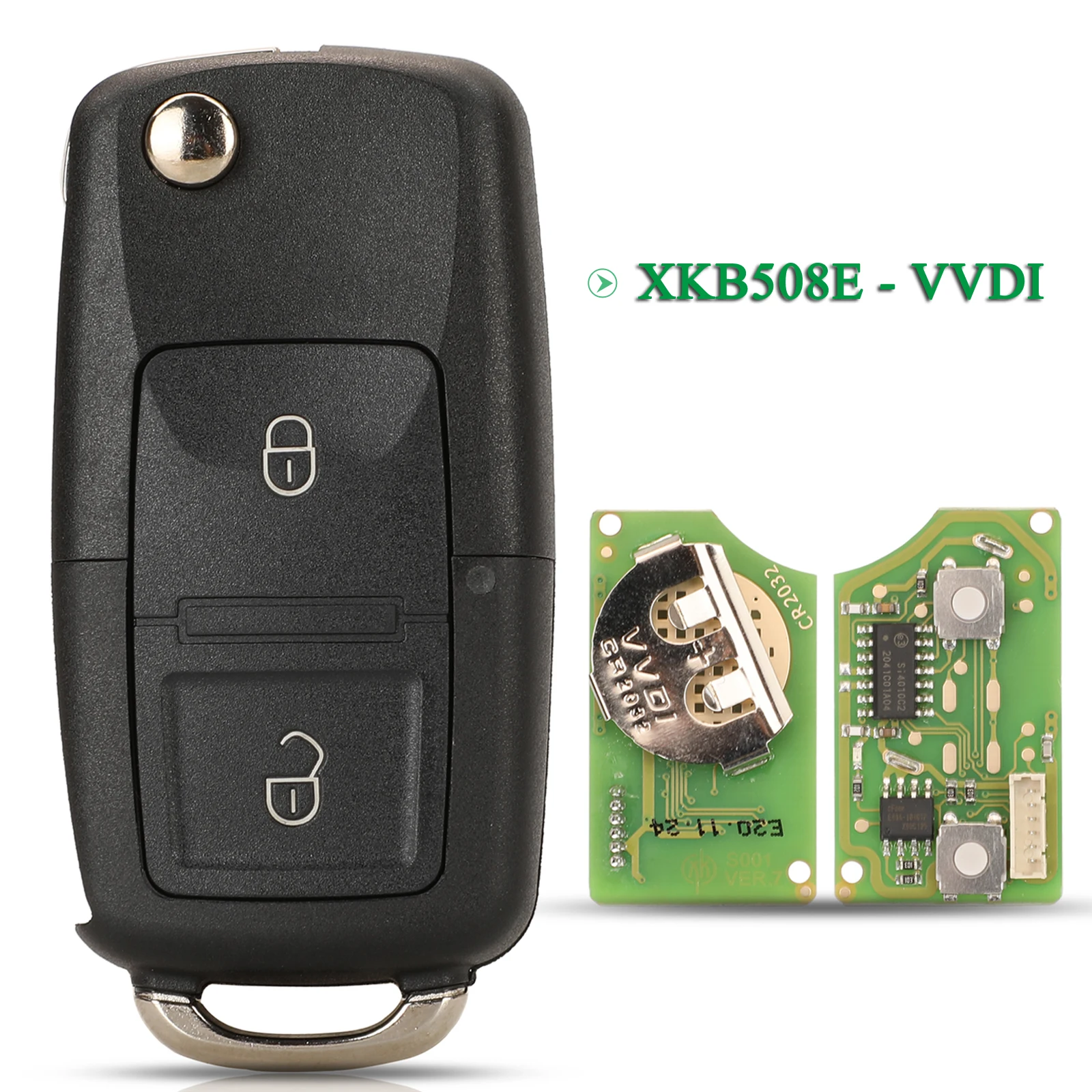 jingyuqin 2 Buttons XKB508EN VVDI English Version Wire Universal Remote Car Key B5 Style For VVDI Key Tool VVDI2
jingyuqin 2 Buttons XKB508EN VVDI English Version Wire Universal Remote Car Key B5 Style For VVDI Key Tool VVDI2