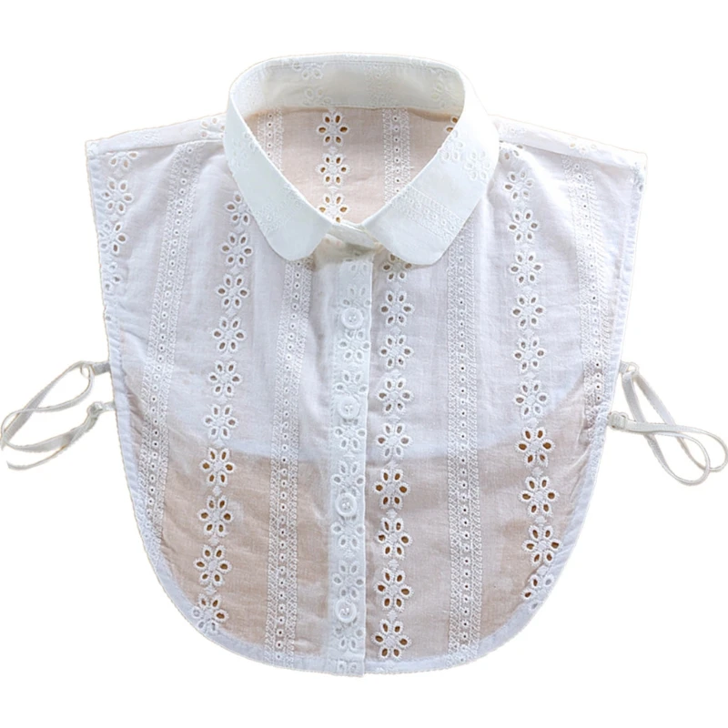 Q1FA 17 Styles Women Vintage Ruffles Stand Lapel Fake Collar Detachable Blouse Half Shirts Necklace Sweater Vest Accessories
Q1FA 17 Styles Women Vintage Ruffles Stand Lapel Fake Collar Detachable Blouse Half Shirts Necklace Sweater Vest Accessories