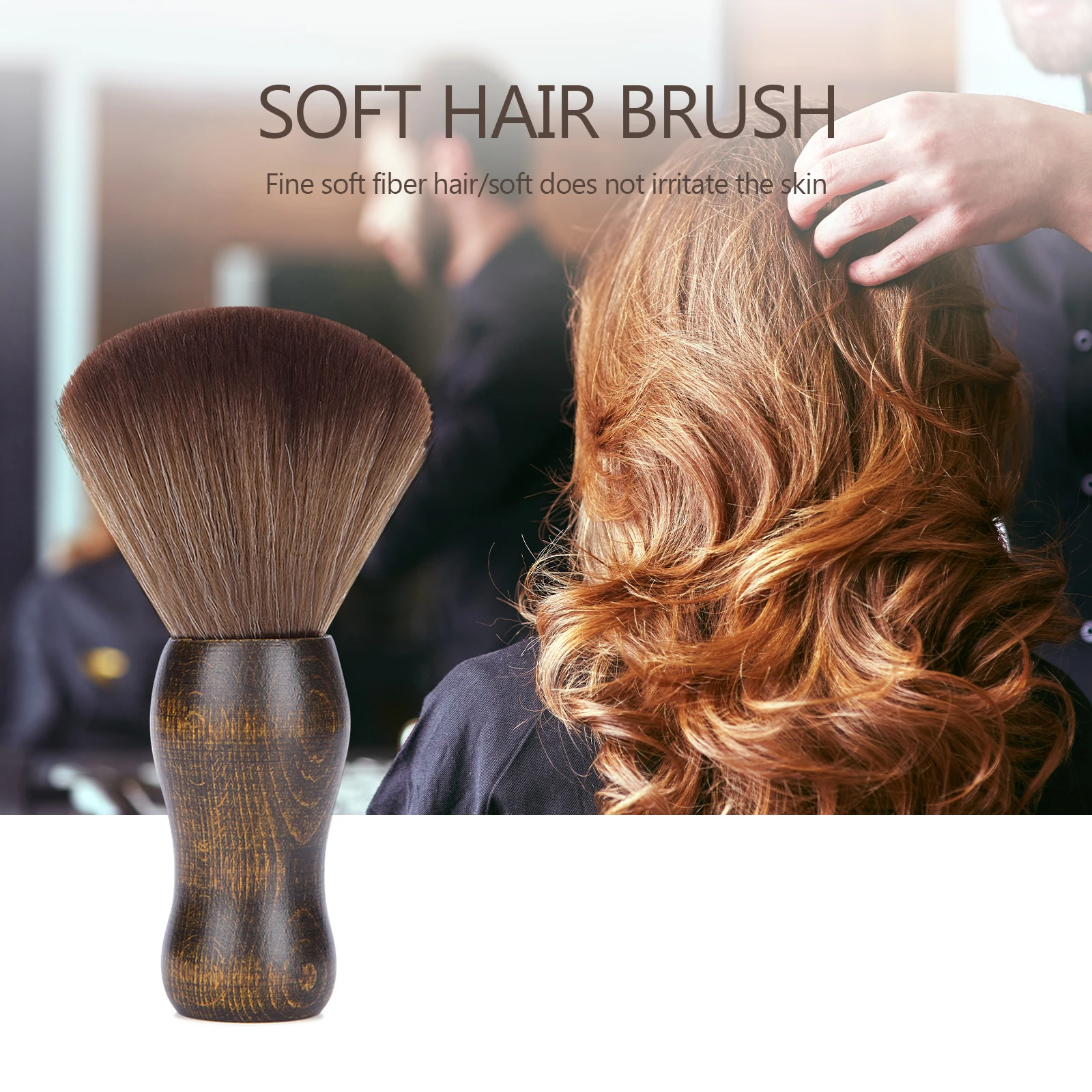 Hair Salon Brushes Non-slip Thick Soft Washable Hairstylist Brushes Durable Wooden Salon Neck Dust Collectors Haircut Tools
Hair Salon Brushes Non-slip Thick Soft Washable Hairstylist Brushes Durable Wooden Salon Neck Dust Collectors Haircut Tools