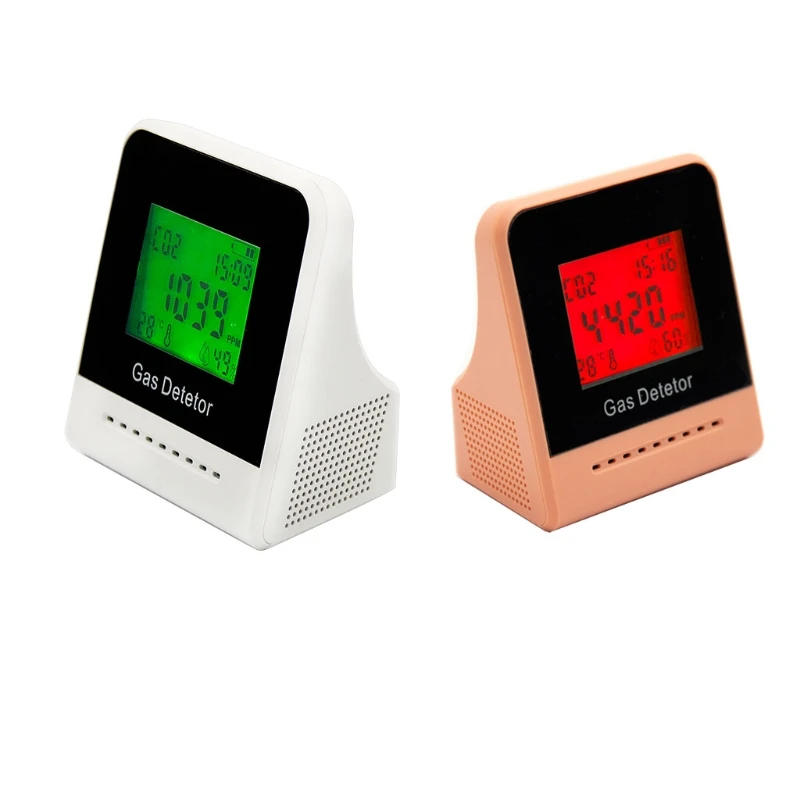 Indoor CO2 Meter Temperature & Relative Humidity Carbon Dioxide Detector Air Quality Monitor Compatible with Home Office
Indoor CO2 Meter Temperature & Relative Humidity Carbon Dioxide Detector Air Quality Monitor Compatible with Home Office
