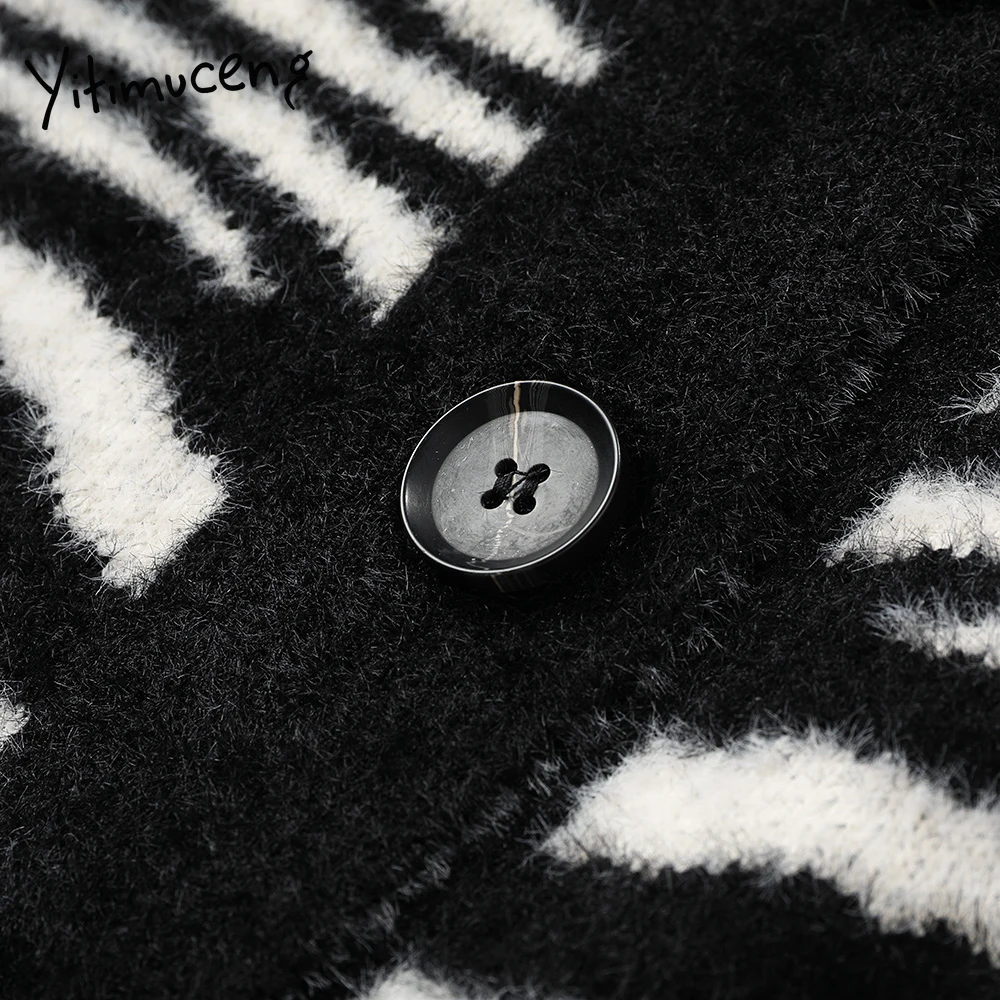 Yitimuceng Zebra Pattern Sweater Women Cardigans Knitted Mohair V-Neck Korean Tops Plus Size Fall 2021 Spring Clothes Japanese
Yitimuceng Zebra Pattern Sweater Women Cardigans Knitted Mohair V-Neck Korean Tops Plus Size Fall 2021 Spring Clothes Japanese