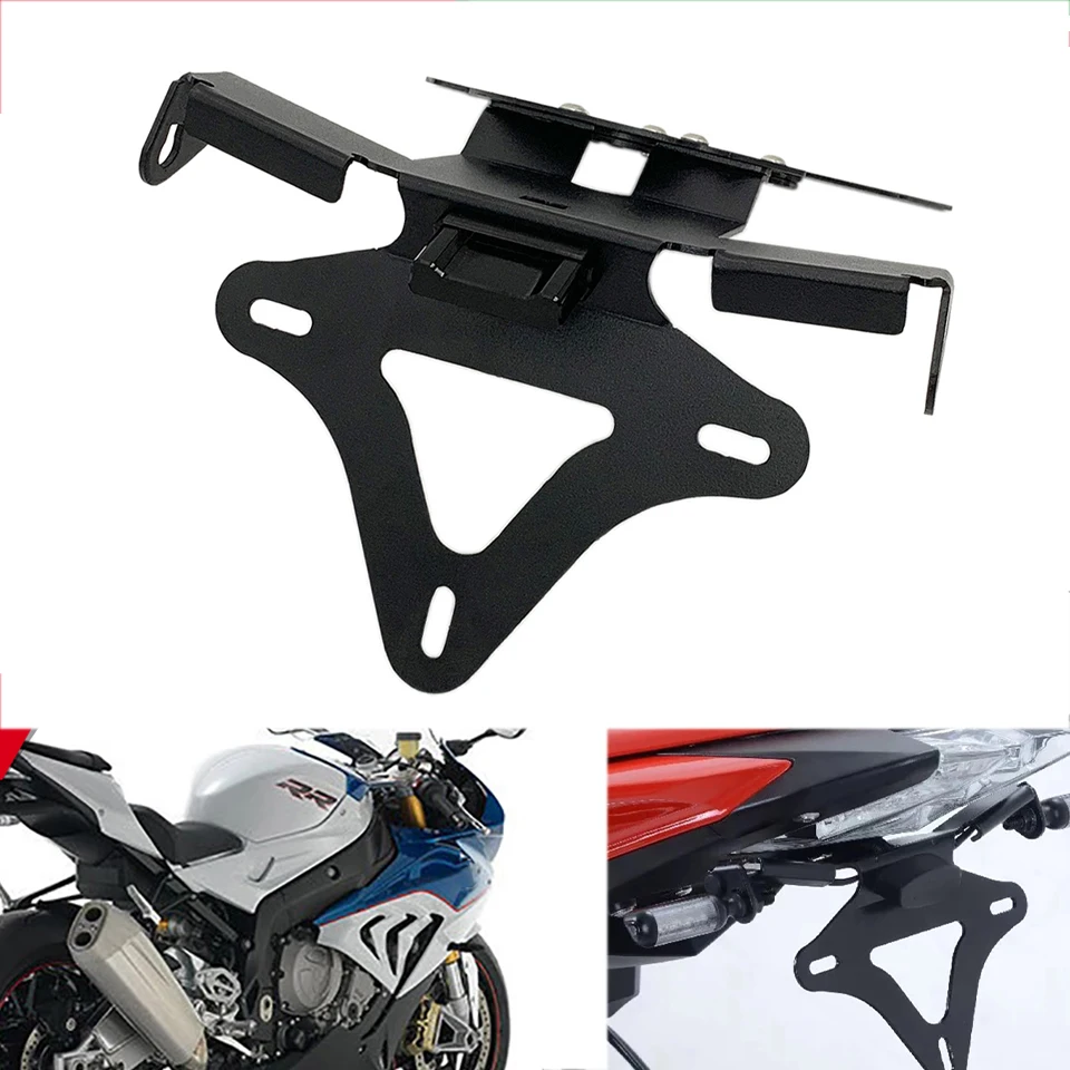 Motorcylce Accessories License Plate Holder LED lamp Rear license plate bracket For BMW S1000RR S1000R S1000 RR HP4 2009-2018
Motorcylce Accessories License Plate Holder LED lamp Rear license plate bracket For BMW S1000RR S1000R S1000 RR HP4 2009-2018