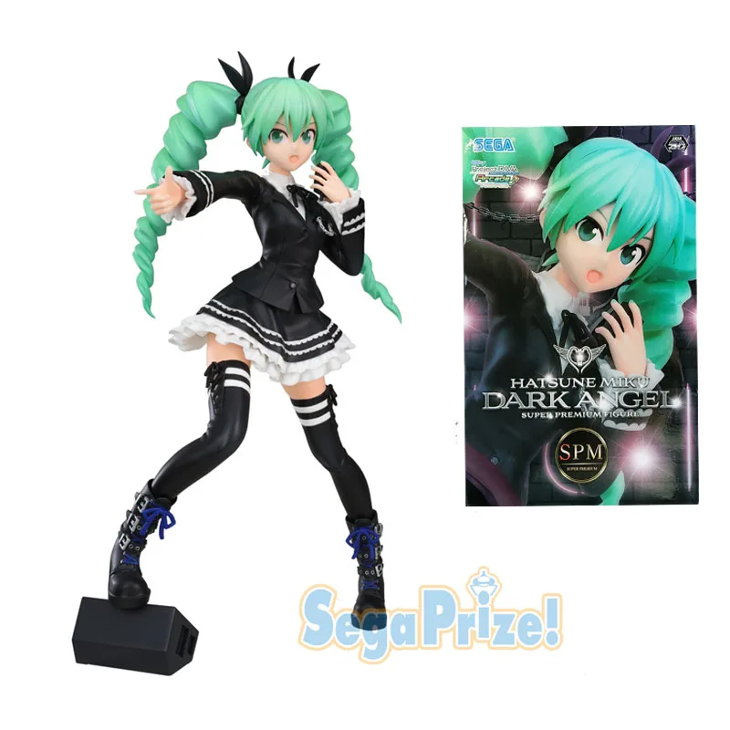 Оригинальная фигурка SEGA Miku, аниме, черный ангел, проект, модель, фигурка, коллекционные игрушки, подарок для мальчиков и девочек
Оригинальная фигурка SEGA Miku, аниме, черный ангел, проект, модель, фигурка, коллекционные игрушки, подарок для мальчиков и девочек