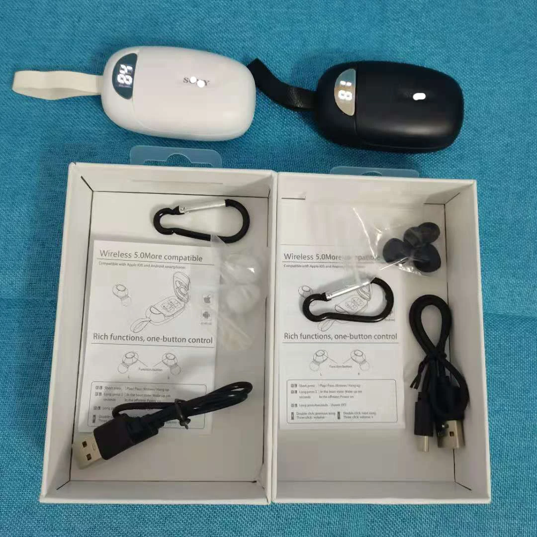 TWS 530 earphone wireless bluetooth 5.0 EDR headset noise reduction stereo in-ear
TWS 530 earphone wireless bluetooth 5.0 EDR headset noise reduction stereo in-ear