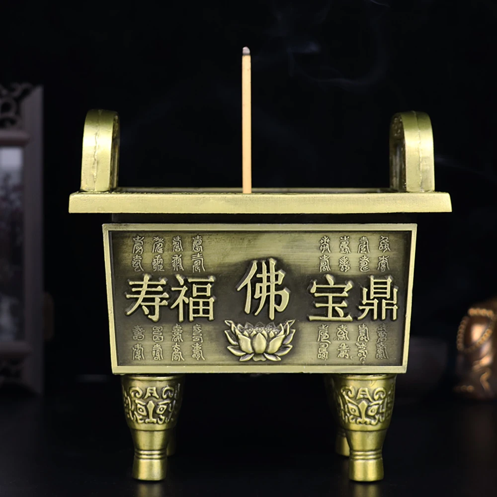 Курильница из китайского сплава, бытовая мини-курильница со штативом и четырьмя ножками
Курильница из китайского сплава, бытовая мини-курильница со штативом и четырьмя ножками