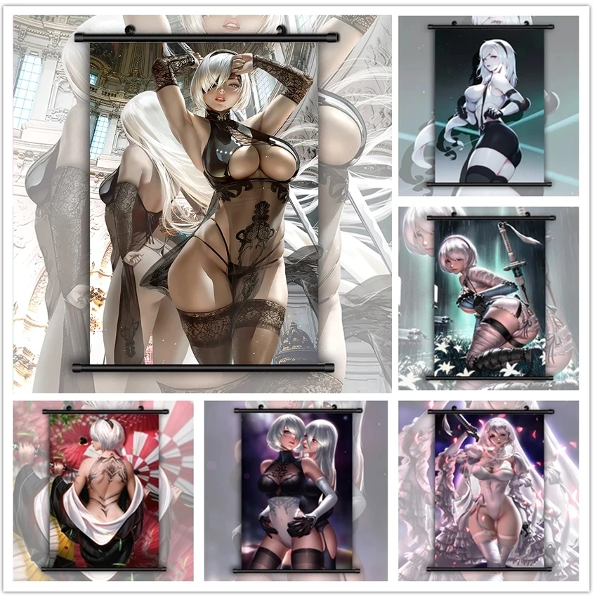 Print Canvas Poster Animation Home Decoration Mural Wall Artwork NieR Automata YoRHa Pictures Plastic Scroll Hanging Painting
Print Canvas Poster Animation Home Decoration Mural Wall Artwork NieR Automata YoRHa Pictures Plastic Scroll Hanging Painting