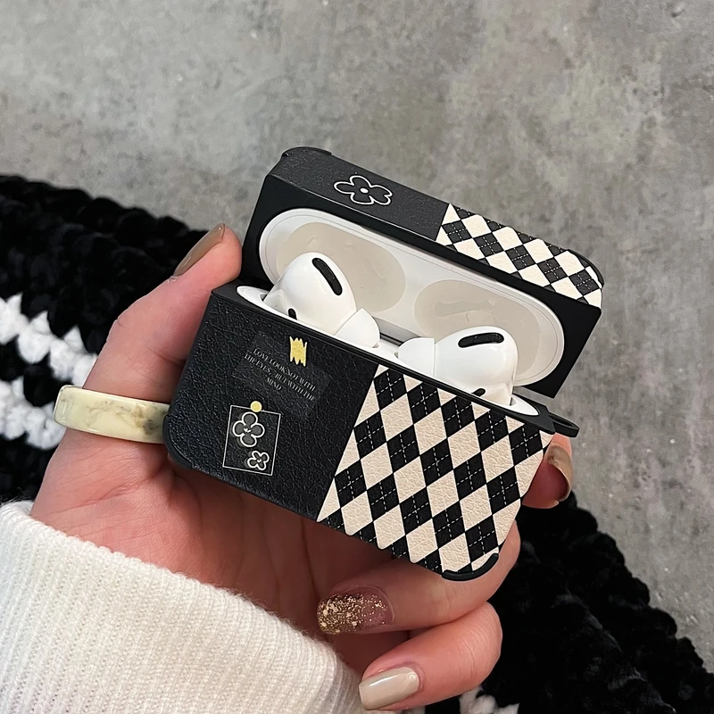 Cute Plaid Flowers Earphone Headset Accessorie Soft Case For Airpods 1 2 Pro Protective Wireless Bluetooth Headset Cover
Cute Plaid Flowers Earphone Headset Accessorie Soft Case For Airpods 1 2 Pro Protective Wireless Bluetooth Headset Cover