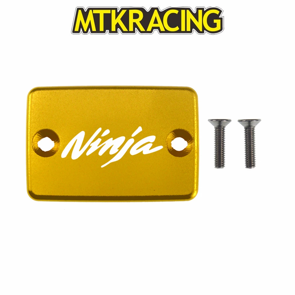 CNC Aluminum Motorcycle Brake Fluid Fuel Reservoir Tank Cover Cap FOR KAWASAKI NINJA 125 2019
CNC Aluminum Motorcycle Brake Fluid Fuel Reservoir Tank Cover Cap FOR KAWASAKI NINJA 125 2019