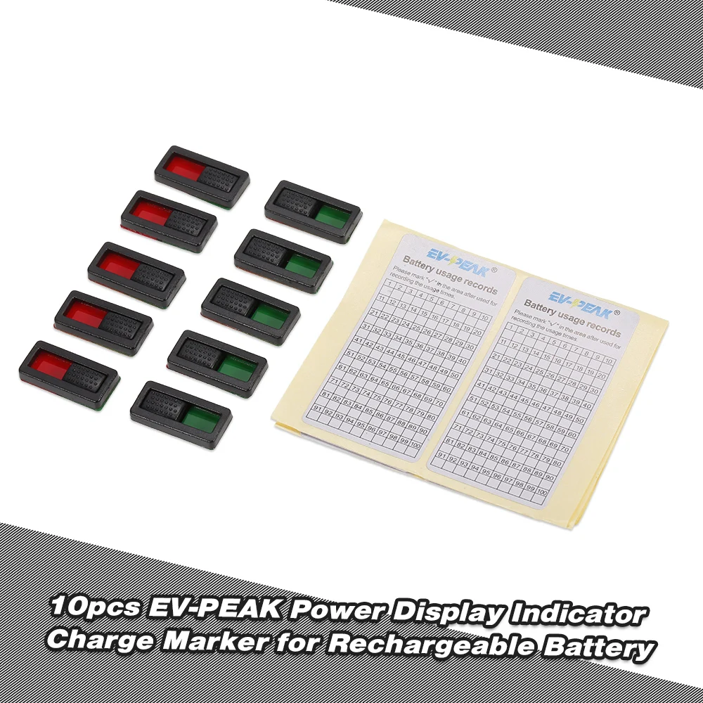 Фото 10 шт. индикатор заряда для аккумуляторной батареи|Детали и аксессуары| |