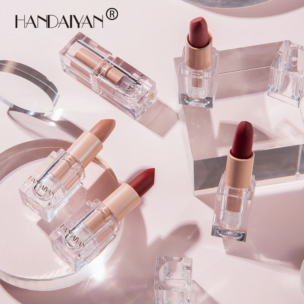 HANDAIYAN Little Ice Cube Matte Lipstick 12 Color Lipstick Is Not Easy to Decolor Nude Bean Paste Color
HANDAIYAN Little Ice Cube Matte Lipstick 12 Color Lipstick Is Not Easy to Decolor Nude Bean Paste Color