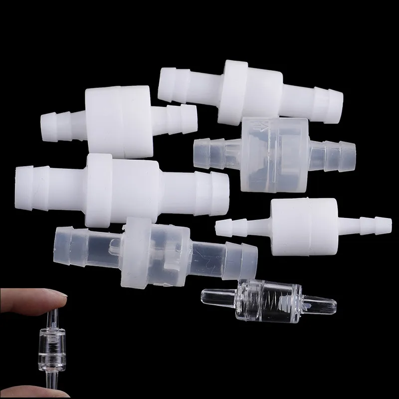 1Pc 4 / 6 / 8 / 12mm Plastic One Way Inline Check Valve Gas Air Liquid Water Fluids Valve
1Pc 4 / 6 / 8 / 12mm Plastic One Way Inline Check Valve Gas Air Liquid Water Fluids Valve
