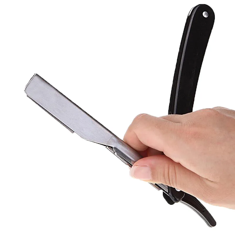 Foldable Vintage ustura Stainless Steel Razors Handle Shaving Beard barber navalha for Straight Razor shaping navaja de afeitar
Foldable Vintage ustura Stainless Steel Razors Handle Shaving Beard barber navalha for Straight Razor shaping navaja de afeitar