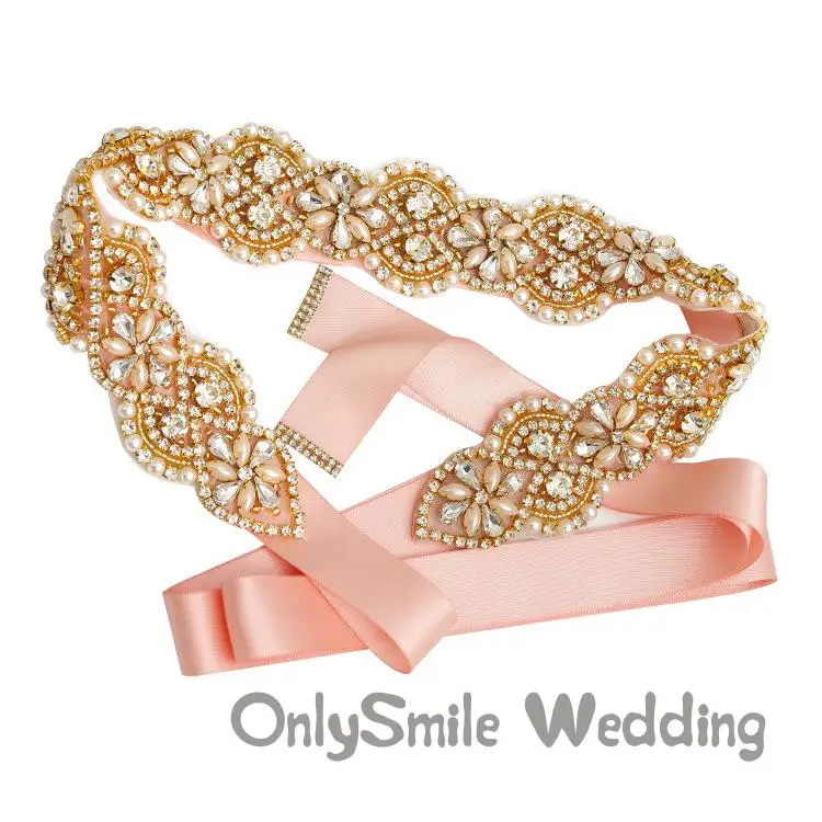 Gold Crystals Bridal Sash Wedding Accessories Belts for Women Wedding Dress Sash Belt of The Bride
Gold Crystals Bridal Sash Wedding Accessories Belts for Women Wedding Dress Sash Belt of The Bride