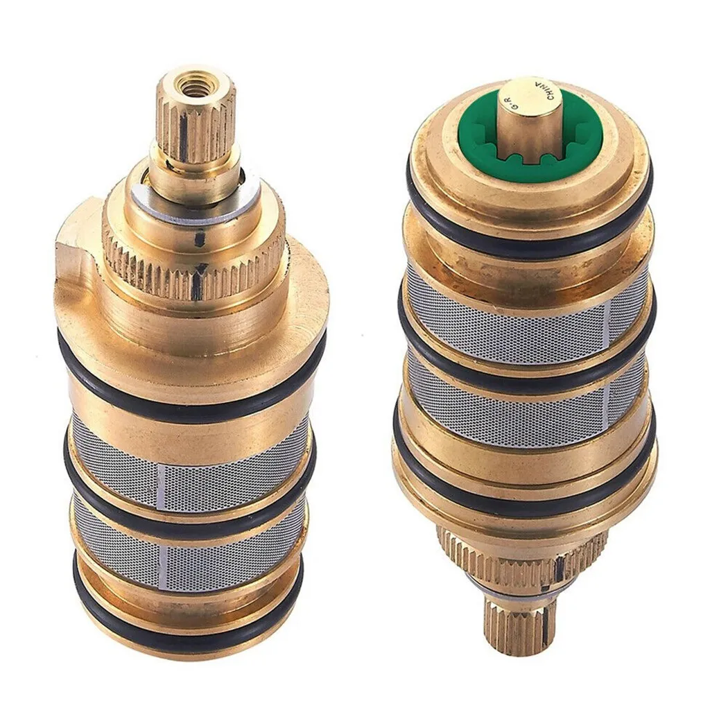 Brass Thermostatic Cartridge Shower Mixer Valve Bar Spool Copper Faucet Cartridge Bath Mixer Tap Shower Shower Mixing Valve
Brass Thermostatic Cartridge Shower Mixer Valve Bar Spool Copper Faucet Cartridge Bath Mixer Tap Shower Shower Mixing Valve
