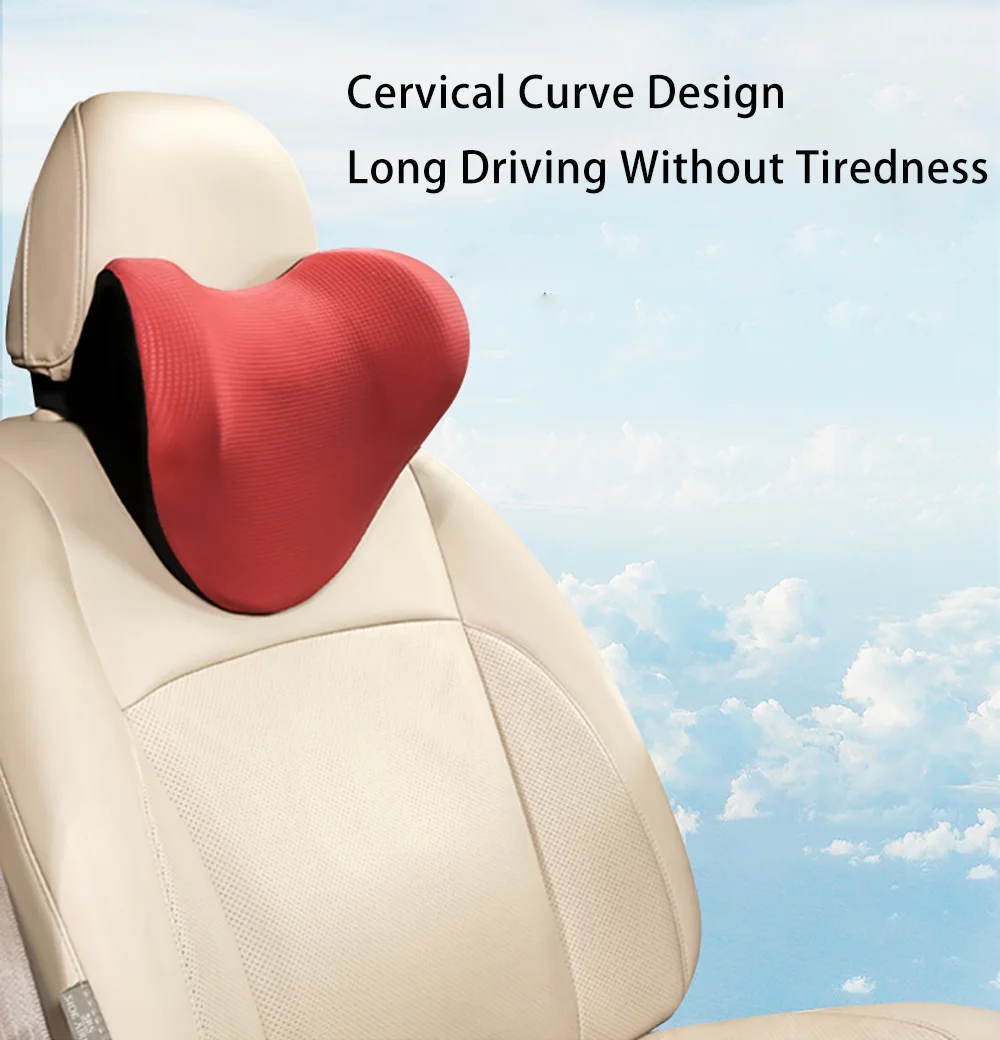Car Neck Pillow Red Black Beige Grey Blue Car Seat Headrest Pillow Memory Foam Cushion Headrest Waist Support Cotton 1Pcs
Car Neck Pillow Red Black Beige Grey Blue Car Seat Headrest Pillow Memory Foam Cushion Headrest Waist Support Cotton 1Pcs