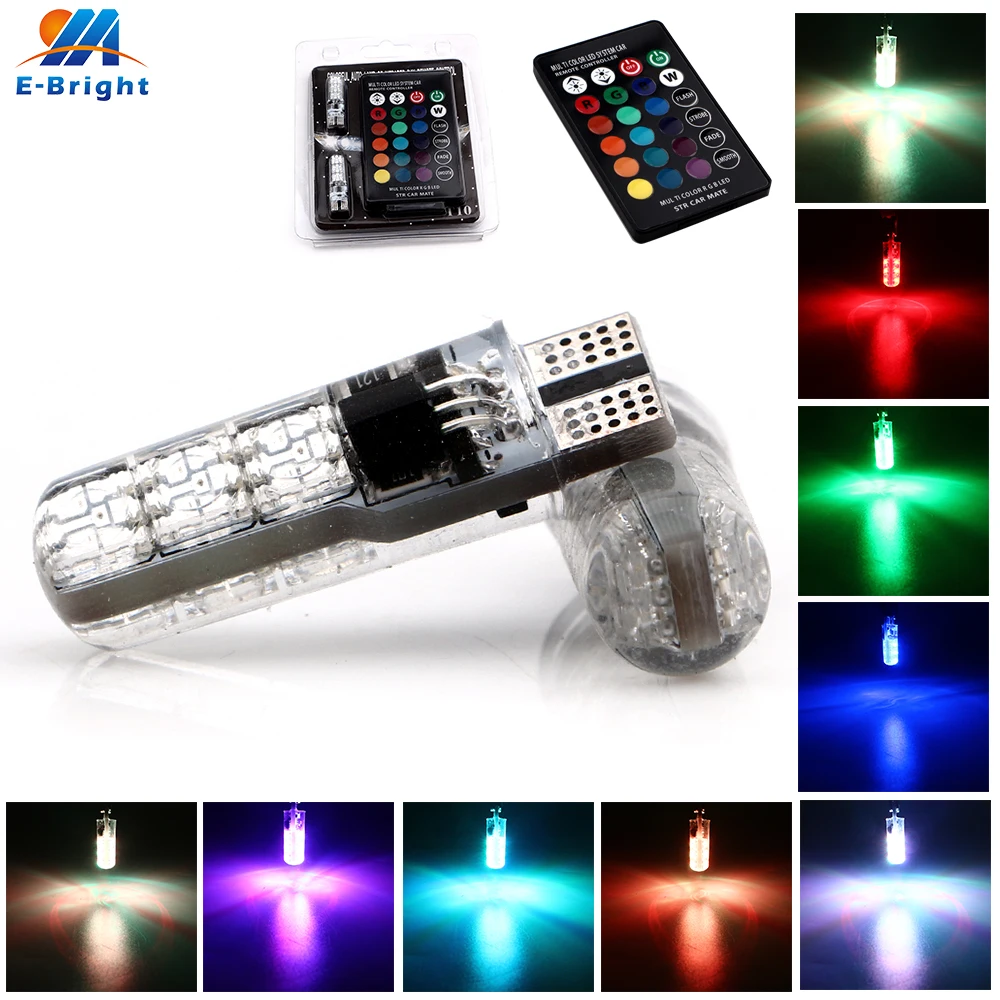 Светодиодные лампы RGB w5w 194 T10 5050 6 SMD, автомобильный индикатор, задний сигнальный фонарь, дверные огни с контроллером, все автомобили, 9-16 В, 2 шт.
Светодиодные лампы RGB w5w 194 T10 5050 6 SMD, автомобильный индикатор, задний сигнальный фонарь, дверные огни с контроллером, все автомобили, 9-16 В, 2 шт.