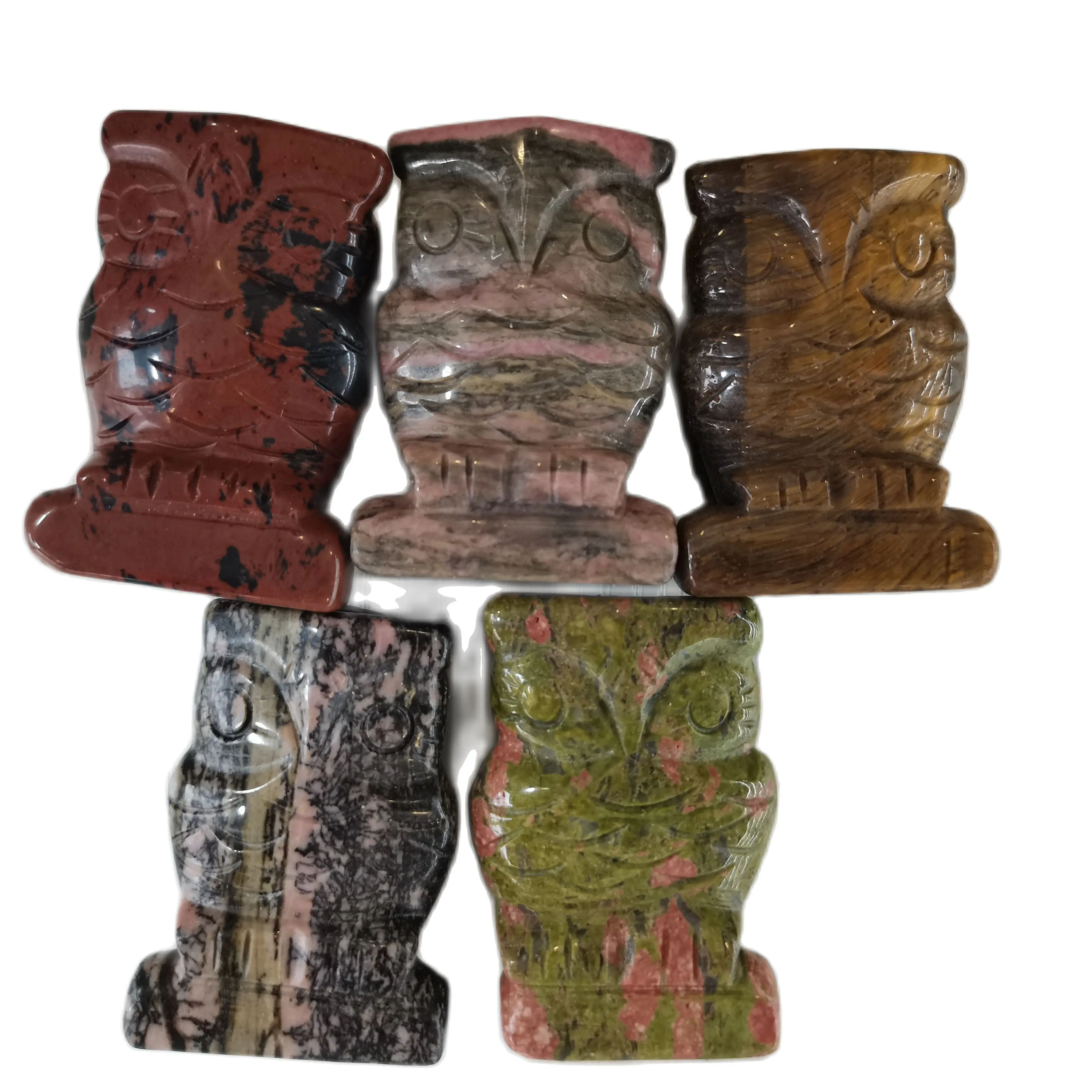 AAA+ Natural Stone Carved Owl Animal Ornaments Crystal Miscellaneous stone Stone Crafts Handmade Figurine Home Decoration 1pcs
AAA+ Natural Stone Carved Owl Animal Ornaments Crystal Miscellaneous stone Stone Crafts Handmade Figurine Home Decoration 1pcs