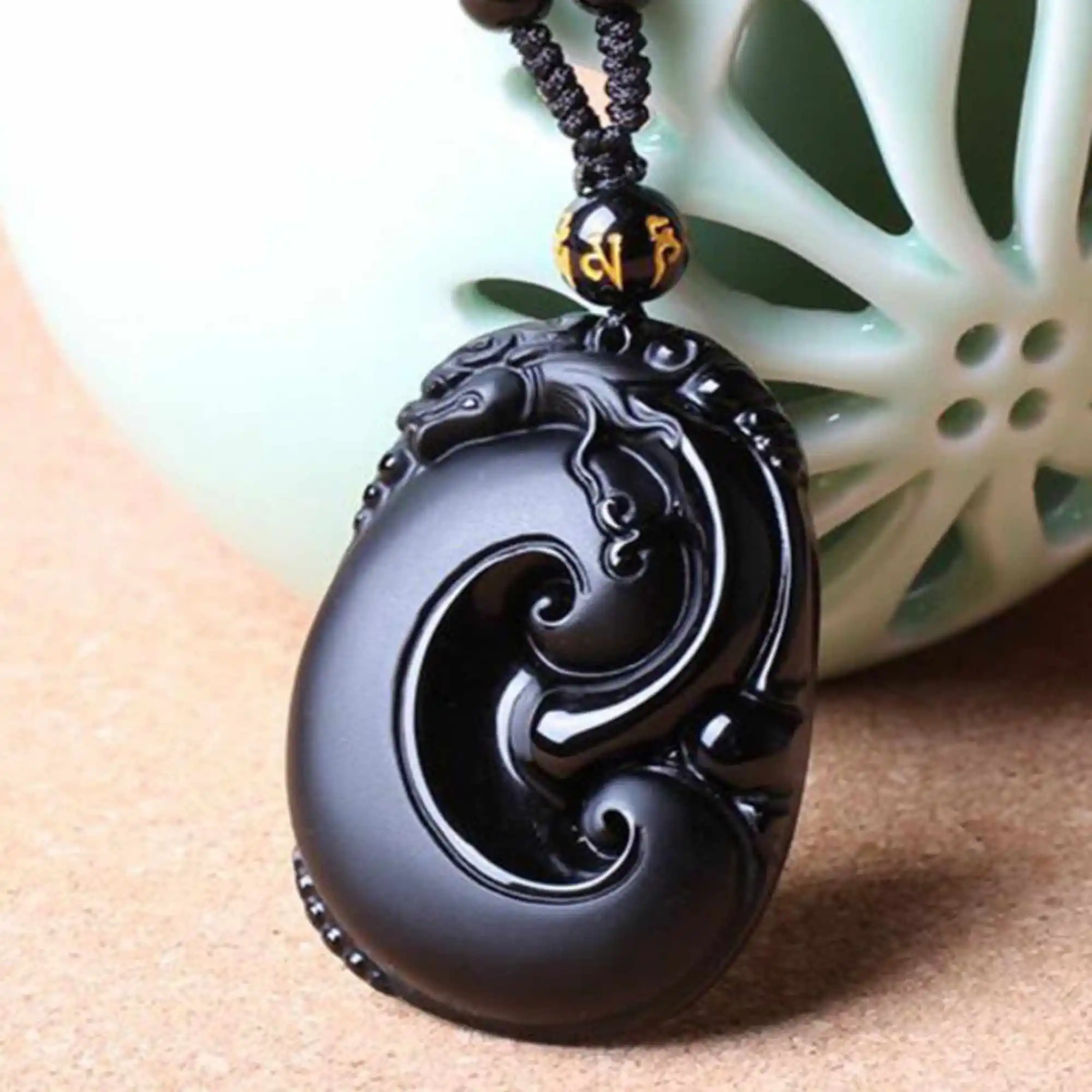 Natural Obsidian gemstone beads pendant necklace gift Yoga Relief Inspiration Bohemia Glowing Chic Taseel Diy Meditation
Natural Obsidian gemstone beads pendant necklace gift Yoga Relief Inspiration Bohemia Glowing Chic Taseel Diy Meditation