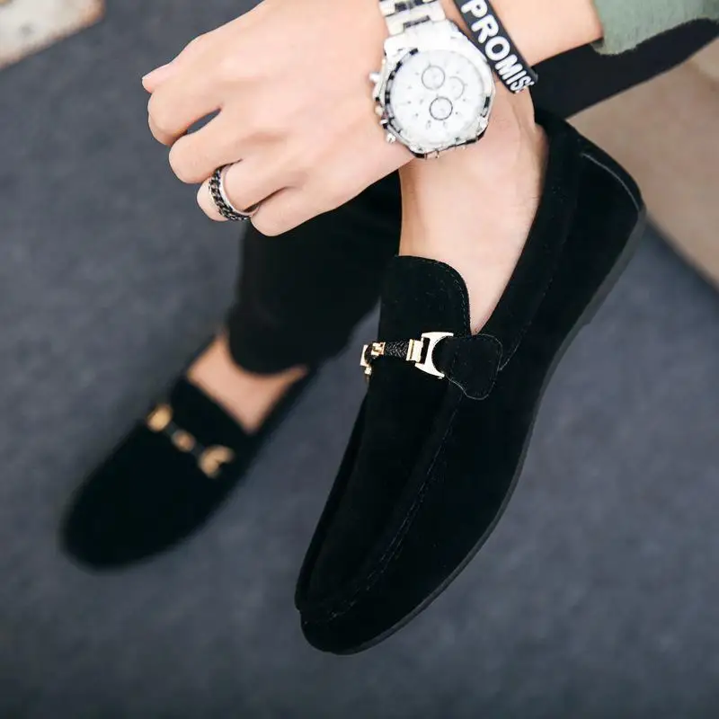 Suede Loafers Men Bottoms Breathable Casual Shoes Man Luxury Brand Flat Loafer Slip On Driving Shoes Plus Size 38-46
Suede Loafers Men Bottoms Breathable Casual Shoes Man Luxury Brand Flat Loafer Slip On Driving Shoes Plus Size 38-46