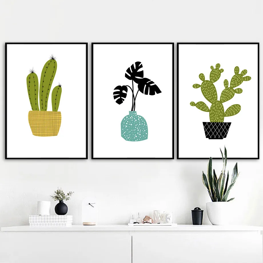 Мультяшные кактус, листья, скандинавские плакаты и принты, настенная живопись на холсте, настенные картины для дома, гостиной, художественн...
Мультяшные кактус, листья, скандинавские плакаты и принты, настенная живопись на холсте, настенные картины для дома, гостиной, художественн...