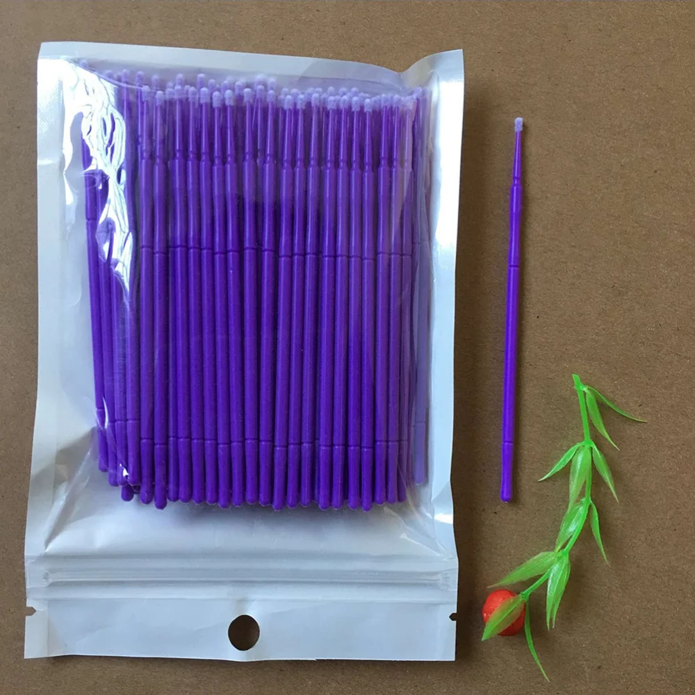 100pcs Disposable Micro Applicator Brushes Eyelash Extension Cotton Swab Eyelash Micro Brush Wands Makeup Tools Size )
100pcs Disposable Micro Applicator Brushes Eyelash Extension Cotton Swab Eyelash Micro Brush Wands Makeup Tools Size )