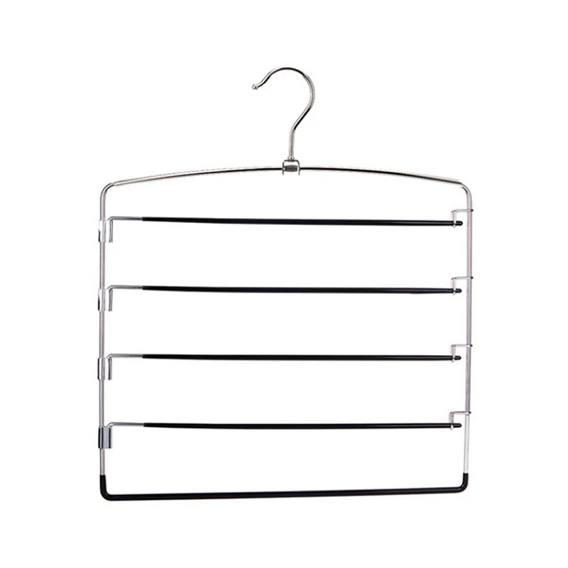 5 Layers Hanger Wardrobe Closet Organizer Storage Rack MultiFunctional Pants Hangers for Clothes Organizador Trouser Space Saver
5 Layers Hanger Wardrobe Closet Organizer Storage Rack MultiFunctional Pants Hangers for Clothes Organizador Trouser Space Saver