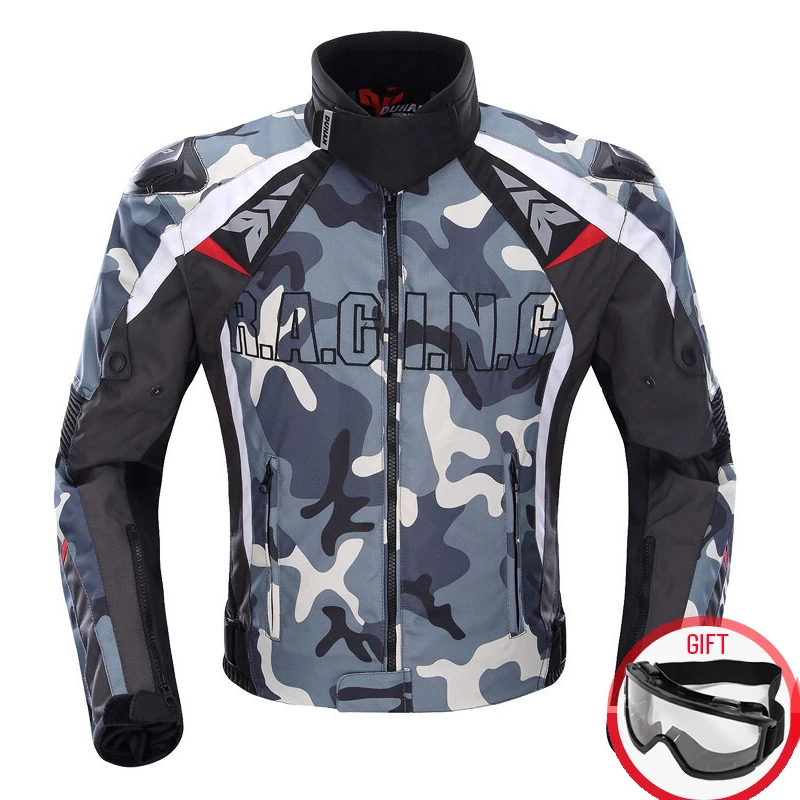 DUHAN Men's Motorcycle Waterproof Jacket Motto Reflective Oxford Racing Clothing Jaqueta Moto Gp Body Armor Equipment Coats
DUHAN Men's Motorcycle Waterproof Jacket Motto Reflective Oxford Racing Clothing Jaqueta Moto Gp Body Armor Equipment Coats