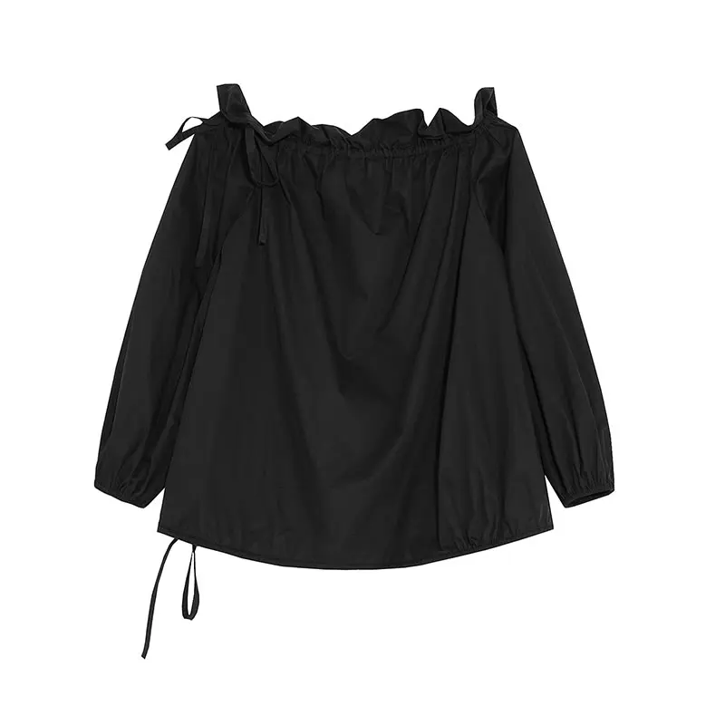 XITAO Off Shoulder Pleated Blouse Fashion New Black Drawstring 2012 Spring Autumn Minority Casual Style Loose Shirt ZY5134
XITAO Off Shoulder Pleated Blouse Fashion New Black Drawstring 2012 Spring Autumn Minority Casual Style Loose Shirt ZY5134