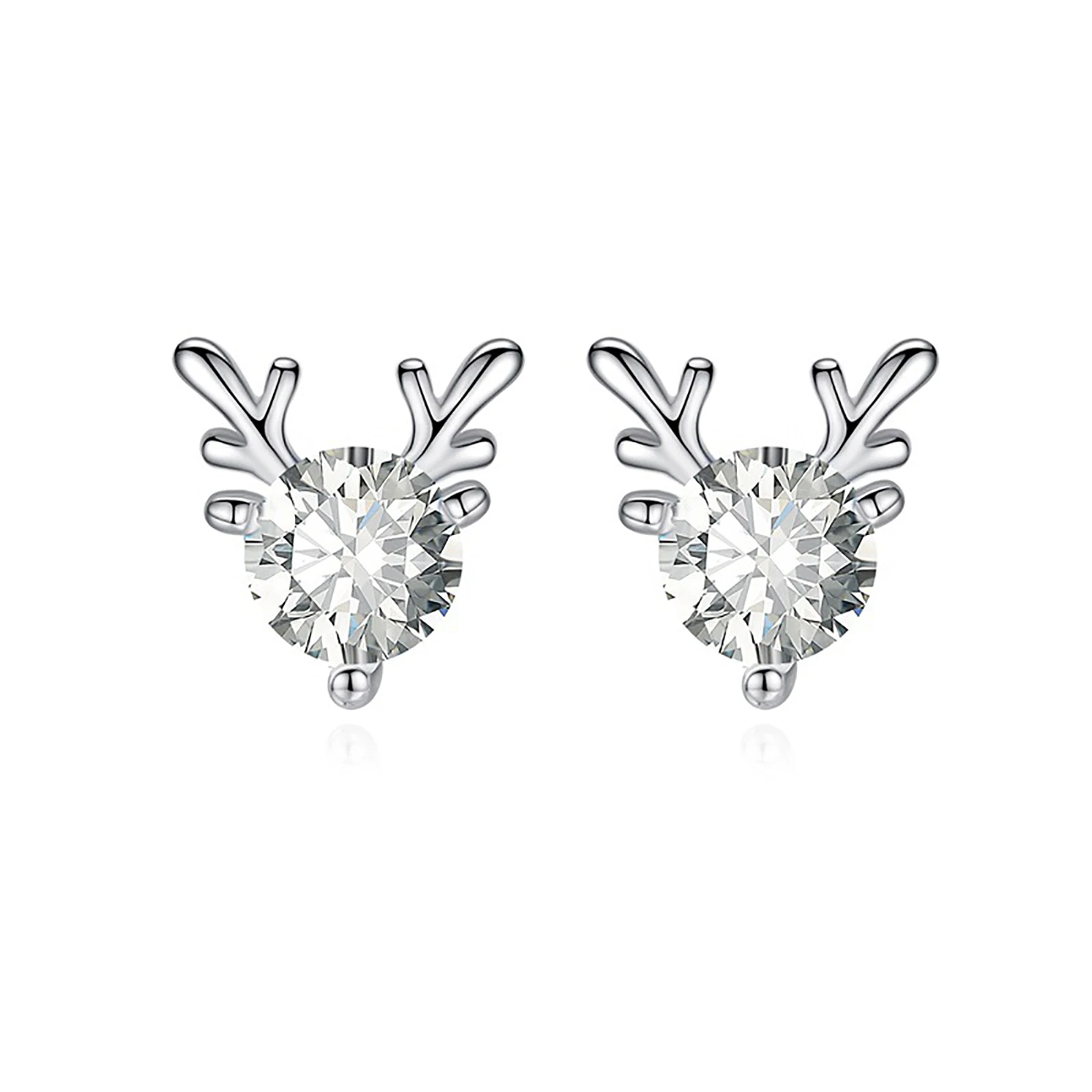 DoreenBeads Fashion Elk Ear Post Stud Earrings Women Christmas Party Silver Color Metal Multicolor Crystic Earrings Jewelry
DoreenBeads Fashion Elk Ear Post Stud Earrings Women Christmas Party Silver Color Metal Multicolor Crystic Earrings Jewelry