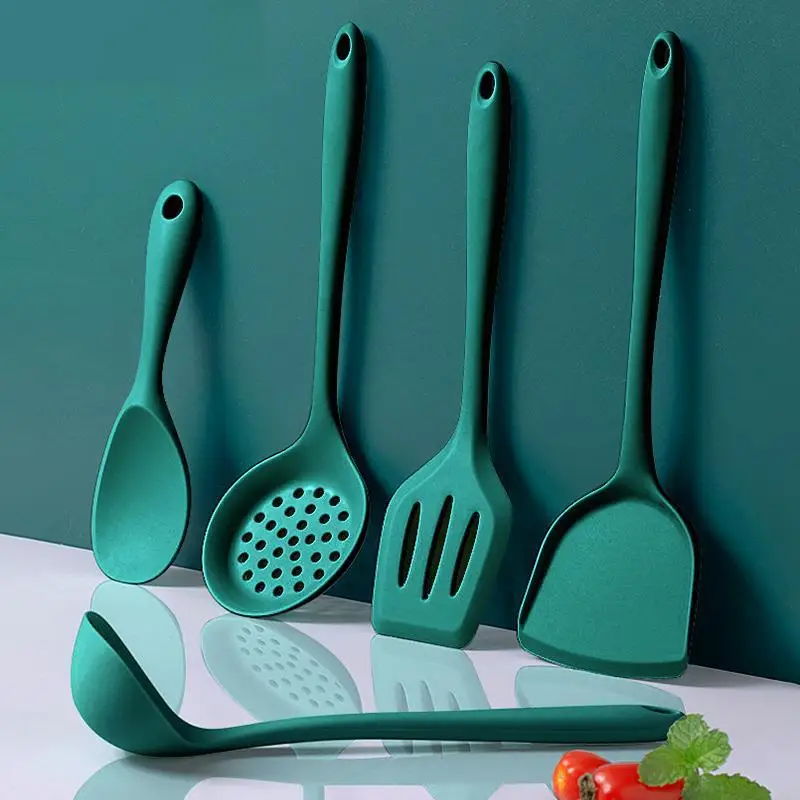 Silicone Spoon Large Non Stick Pot Special Spatula High Temperature Resistant Pan Frying Pan Cooking Spatula Soup Spoon Pot Set
Silicone Spoon Large Non Stick Pot Special Spatula High Temperature Resistant Pan Frying Pan Cooking Spatula Soup Spoon Pot Set