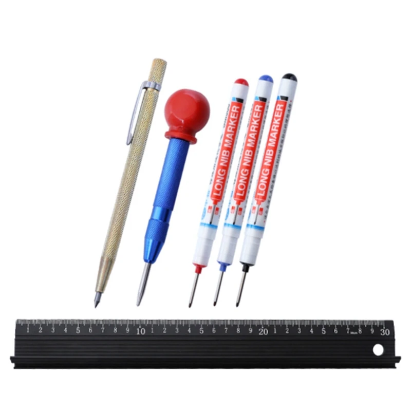 Long Head Markers Pen Woodworking Decoration Multi-Purpose Deep Hole Marker Pens Office School Supplie Markers Pens
Long Head Markers Pen Woodworking Decoration Multi-Purpose Deep Hole Marker Pens Office School Supplie Markers Pens