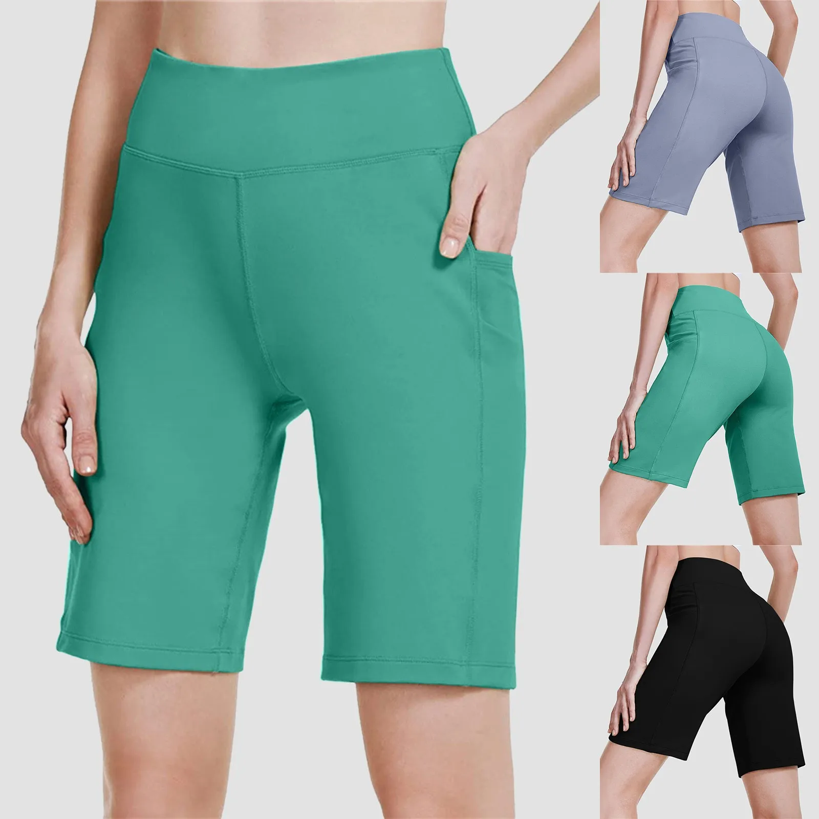 Shorts Women Thin Fitness Casual High Waist Pockets Shorts Abdomen Control Training Running Beach Push Up Workout Shorts R5
Shorts Women Thin Fitness Casual High Waist Pockets Shorts Abdomen Control Training Running Beach Push Up Workout Shorts R5