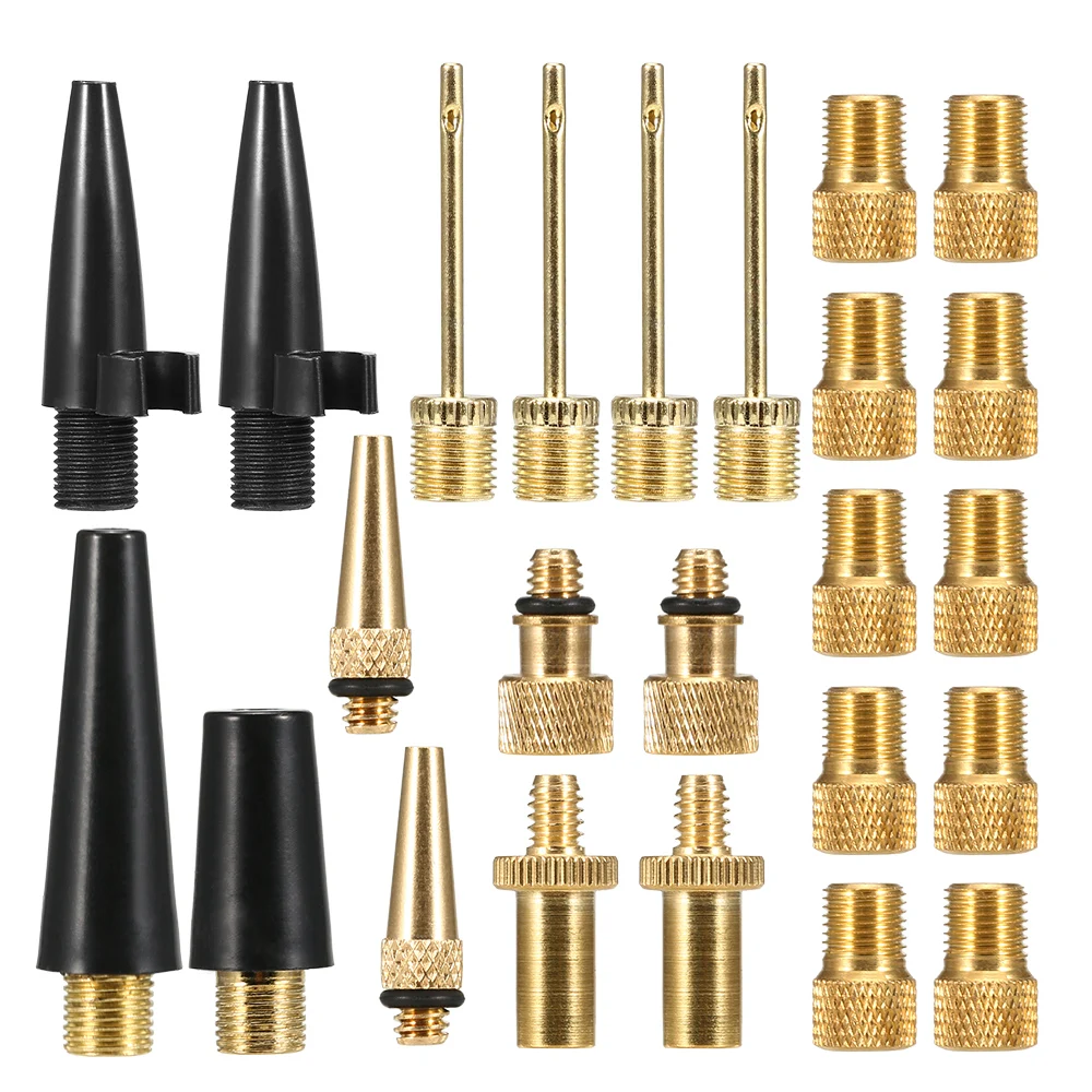 Bike Valve Adapter Set Bike Tire Valve Converter Kit Presta to Dunlop Schrader to Presta Valve Adapter Nozzle Needle Kit
Bike Valve Adapter Set Bike Tire Valve Converter Kit Presta to Dunlop Schrader to Presta Valve Adapter Nozzle Needle Kit