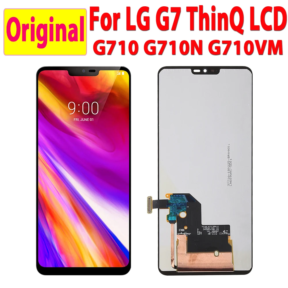 100% протестированный 6 1 дюймовый ЖК-дисплей для LG G7 ThinQ G710EMW дисплей с рамкой