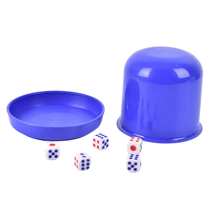 6 Colors Polyhedral Dice Cup Drinking Board Game Gambling Dice Box With 5pcs Dices
6 Colors Polyhedral Dice Cup Drinking Board Game Gambling Dice Box With 5pcs Dices