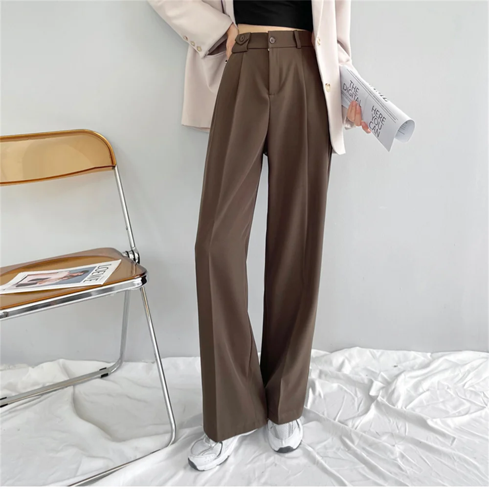 Alien Kitty Full Length Pants Chic Women Straight Casual Office Lady 2021 New Work Wear Hot Fashion Autumn Wide Leg Trousers
Alien Kitty Full Length Pants Chic Women Straight Casual Office Lady 2021 New Work Wear Hot Fashion Autumn Wide Leg Trousers