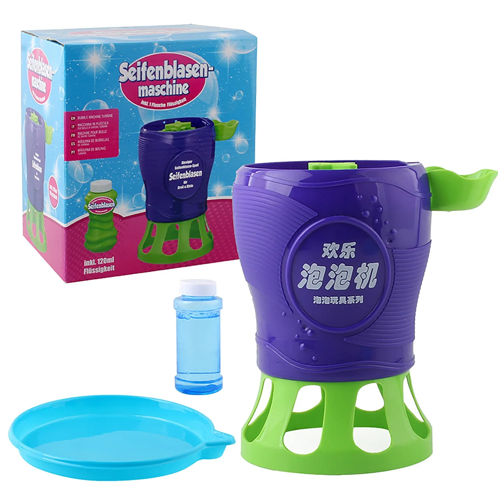 Automatic Bubble Blower Portable Bubble Maker for Kids Outdoor/Indoor Party 50ml Funny Soap Bubbles For Children Baby Outdoor
Automatic Bubble Blower Portable Bubble Maker for Kids Outdoor/Indoor Party 50ml Funny Soap Bubbles For Children Baby Outdoor