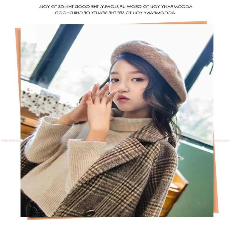 2021 Long Style Jacket Winter Spring Coat Outerwear Top Children Clothes School Kids Costume Teenage Girl Clothing Woolen Cloth
2021 Long Style Jacket Winter Spring Coat Outerwear Top Children Clothes School Kids Costume Teenage Girl Clothing Woolen Cloth