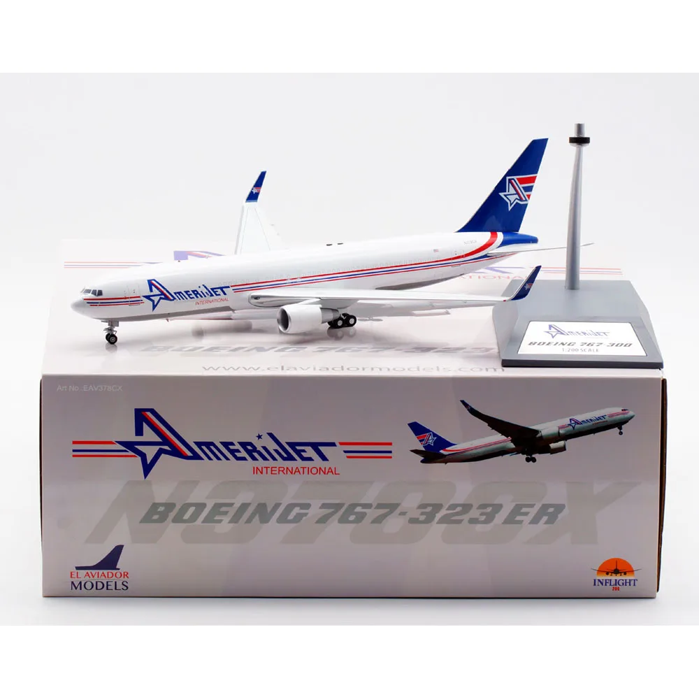 1:200 Alloy Collectible Plane INFLIGHT EAV378CX AMERIJET Airlines Boeing B767-300 Diecast Aircraft Jet Model N378CX With Stand
1:200 Alloy Collectible Plane INFLIGHT EAV378CX AMERIJET Airlines Boeing B767-300 Diecast Aircraft Jet Model N378CX With Stand