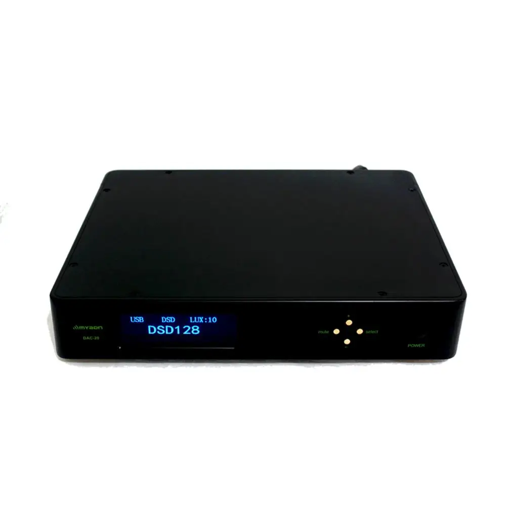 MYADN DAC20 hifi, Италия, USB-интерфейс, DSD, музыкальный аудиодекодер без потерь
MYADN DAC20 hifi, Италия, USB-интерфейс, DSD, музыкальный аудиодекодер без потерь