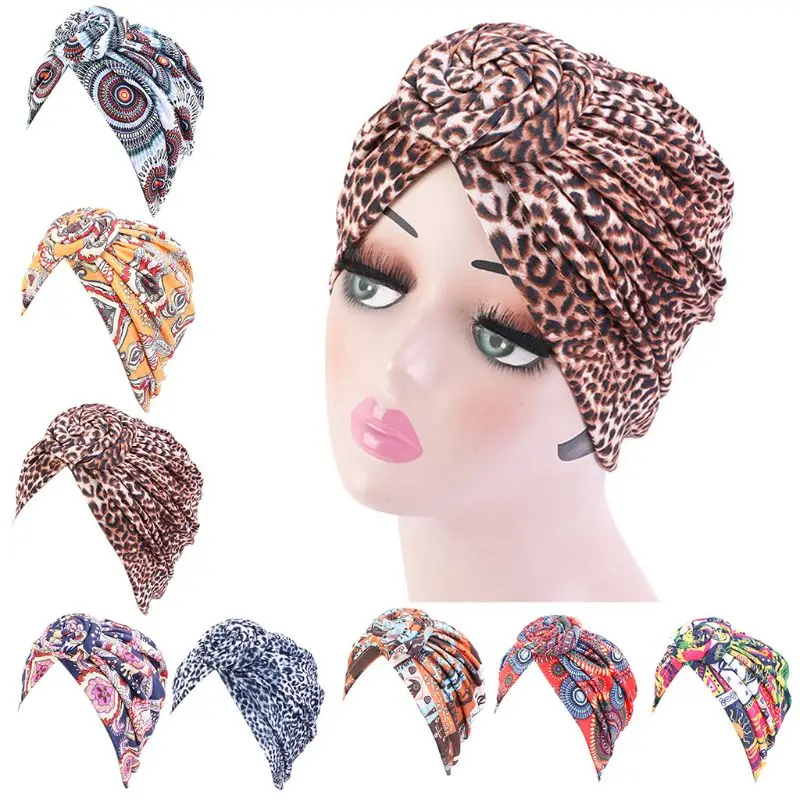 Women African Turban Hat Spiral Knot Flower Pre-Tied Headwrap Paisley Leopard Print Stretch Muslim Beanie Bonnet Cap
Women African Turban Hat Spiral Knot Flower Pre-Tied Headwrap Paisley Leopard Print Stretch Muslim Beanie Bonnet Cap