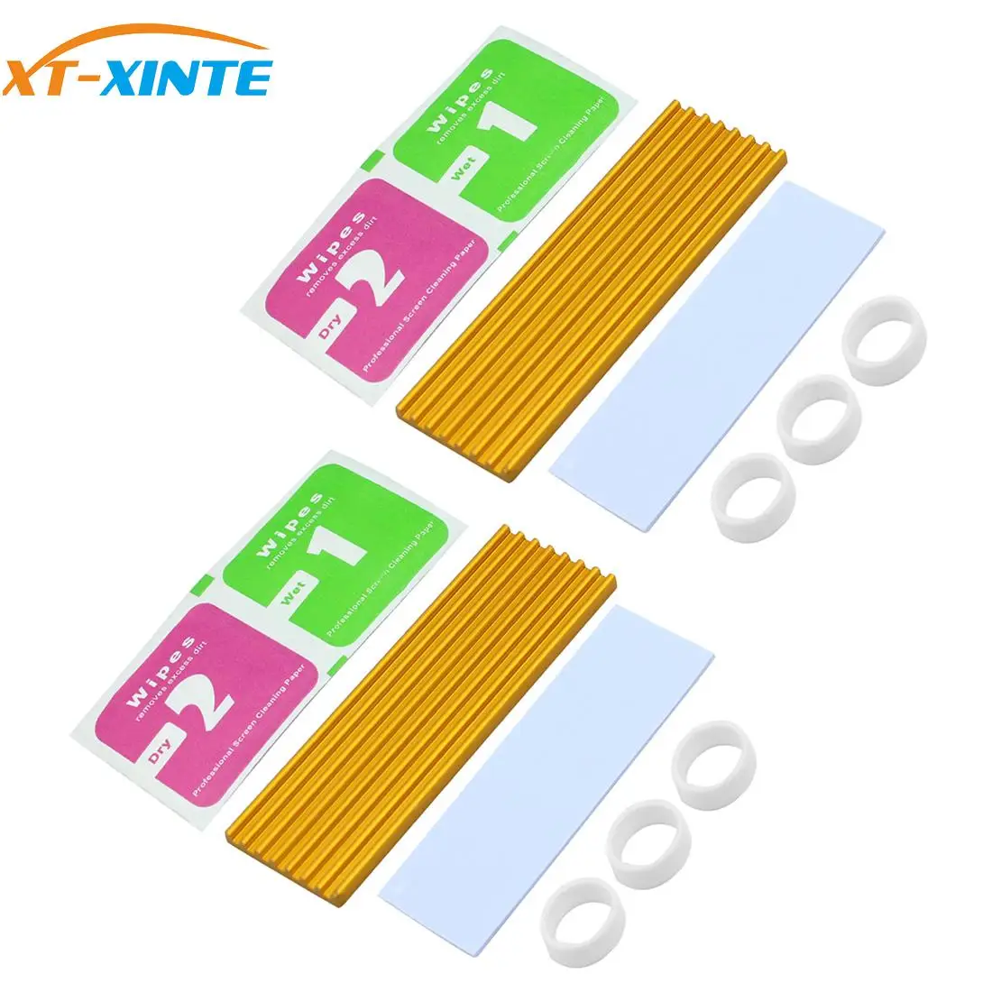 Радиатор из алюминиевого сплава для XT-XINTE NVME NGFF M.2 2280 PCI-E, 2 шт., 70*22*3 мм
Радиатор из алюминиевого сплава для XT-XINTE NVME NGFF M.2 2280 PCI-E, 2 шт., 70*22*3 мм