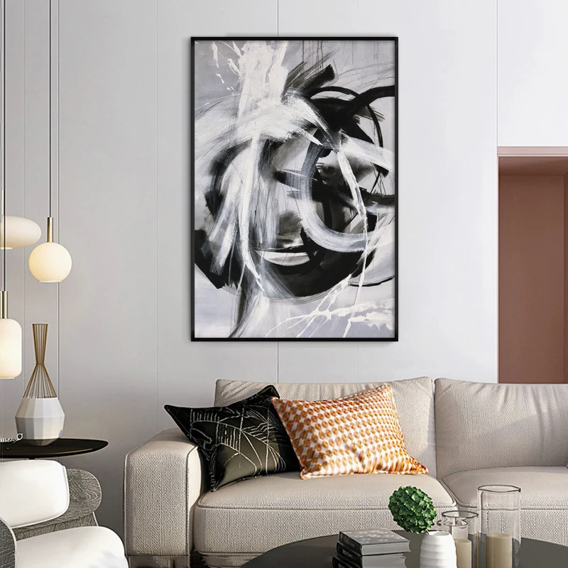 Abstract Ink Paintings Black And White Canvas Painting Wall Art Decor Home Decoration Vintage Print Posters Living Room Cuadros
Abstract Ink Paintings Black And White Canvas Painting Wall Art Decor Home Decoration Vintage Print Posters Living Room Cuadros