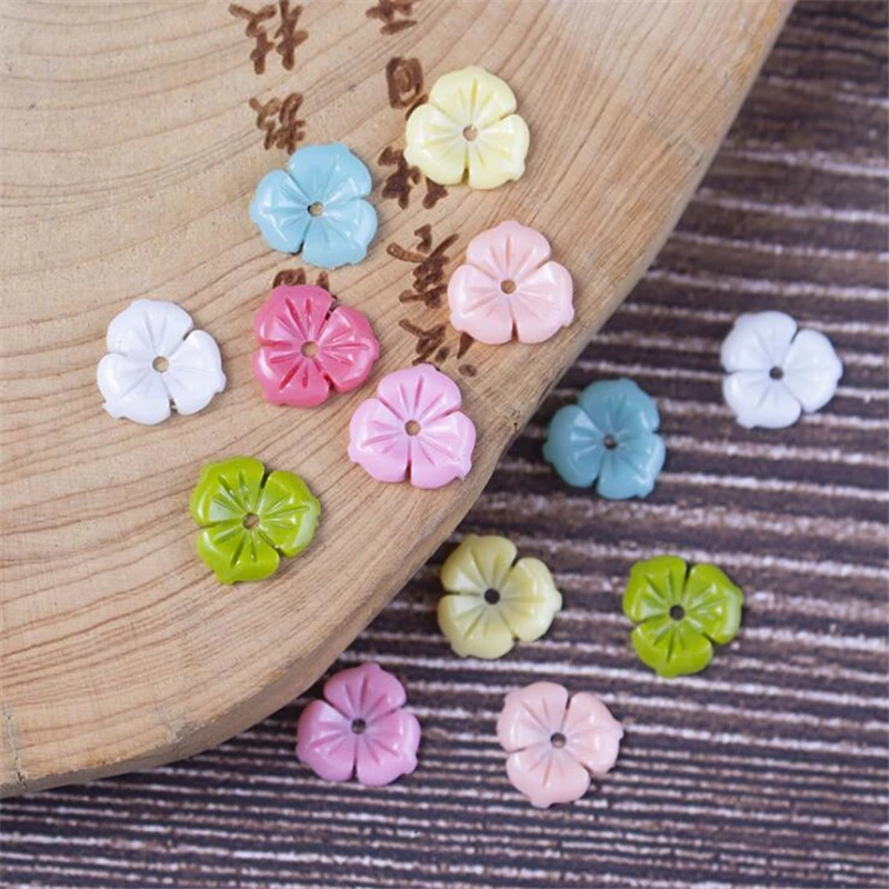 50pcs/lot creative Imitation shell flower resin beads for diy Hairpin jewelry accessories hair material 10mm acrylic loose beads
50pcs/lot creative Imitation shell flower resin beads for diy Hairpin jewelry accessories hair material 10mm acrylic loose beads