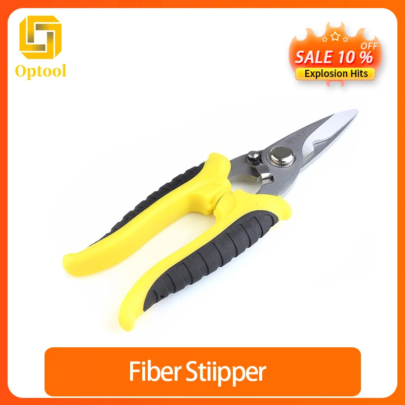 High Quality Fiber Optic Stripper Kevlar Scissors Aramid Cutter FTTH Tools Jumper Wire Patch Cord Pigtail Free Shipping
High Quality Fiber Optic Stripper Kevlar Scissors Aramid Cutter FTTH Tools Jumper Wire Patch Cord Pigtail Free Shipping