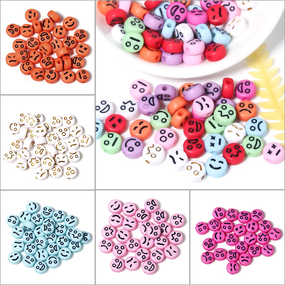 7mm Sad Smile Face Beads for Women DIY Bracelet Beads Accessories Jewelry Making Plastic Beads 100pcs Kids 2022
7mm Sad Smile Face Beads for Women DIY Bracelet Beads Accessories Jewelry Making Plastic Beads 100pcs Kids 2022
